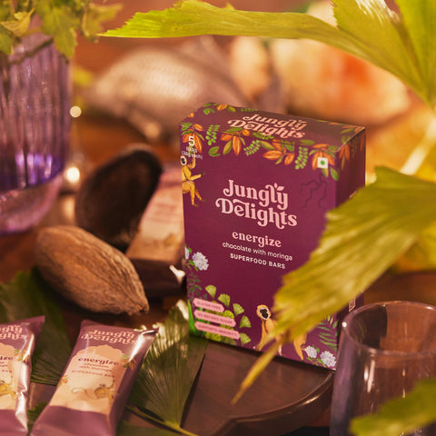 Jungly Delights Energize | Superfood Bars | Made for the Whole Family