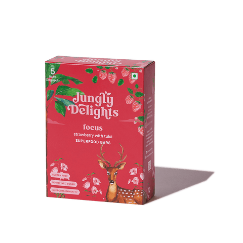 Jungly Delights Focus | Superfood Bars | Made for the Whole Family