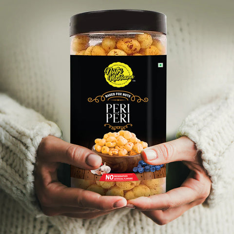 Nutri Makhana Jar - Peri Peri 100g