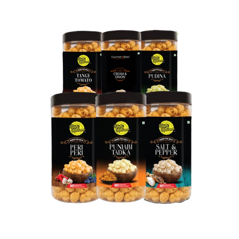 Nutri Makhana Jar 100g - Bundle for 6