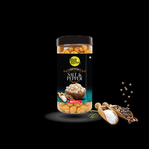 Nutri Makhana Jar- Salt & Pepper 100g