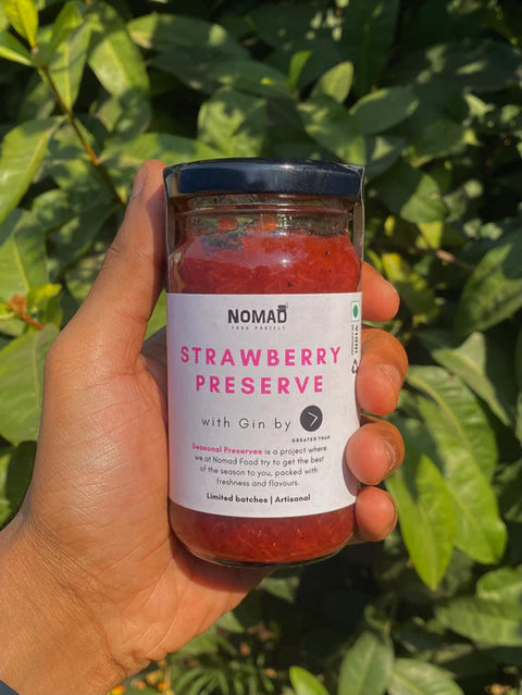 Nomad Strawberry Preserve with Gin 200grams