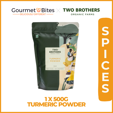 Two Brothers Organic Farms Salem Haldi (Ground Turmeric), Single-Origin